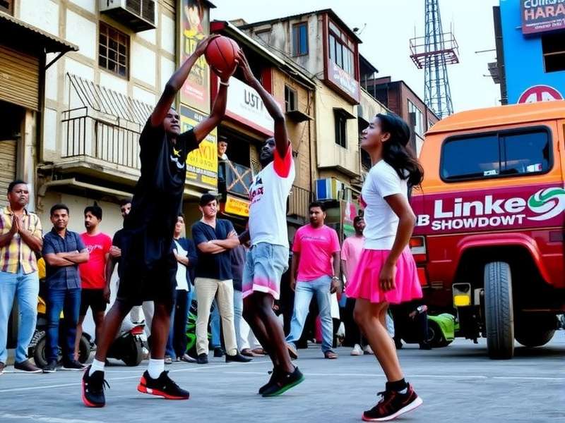Dunk Showdown India city tournament in Mumbai's Dharavi